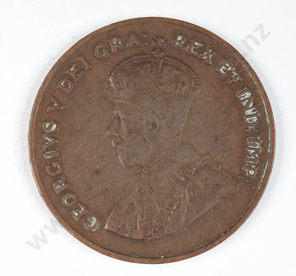 Canada 1922 One Cent, Very Fine Image 1++