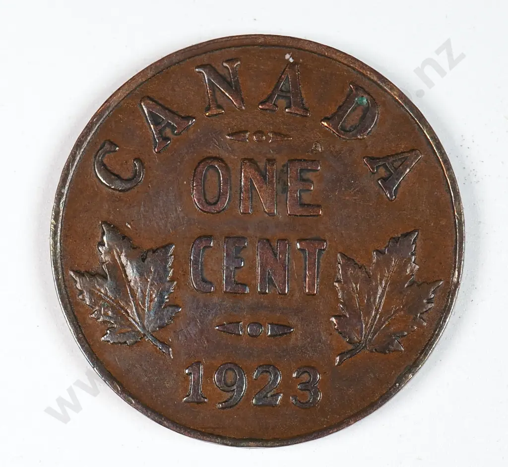 Canada 1923 One Cent, Fine Image 1++
