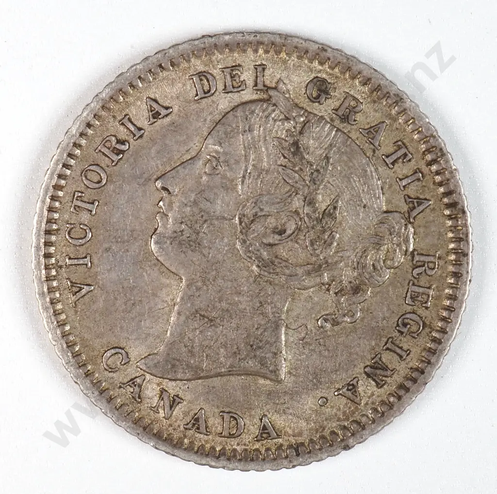 Canada 1882 'H' Ten Cents, Very Fine Image 1++