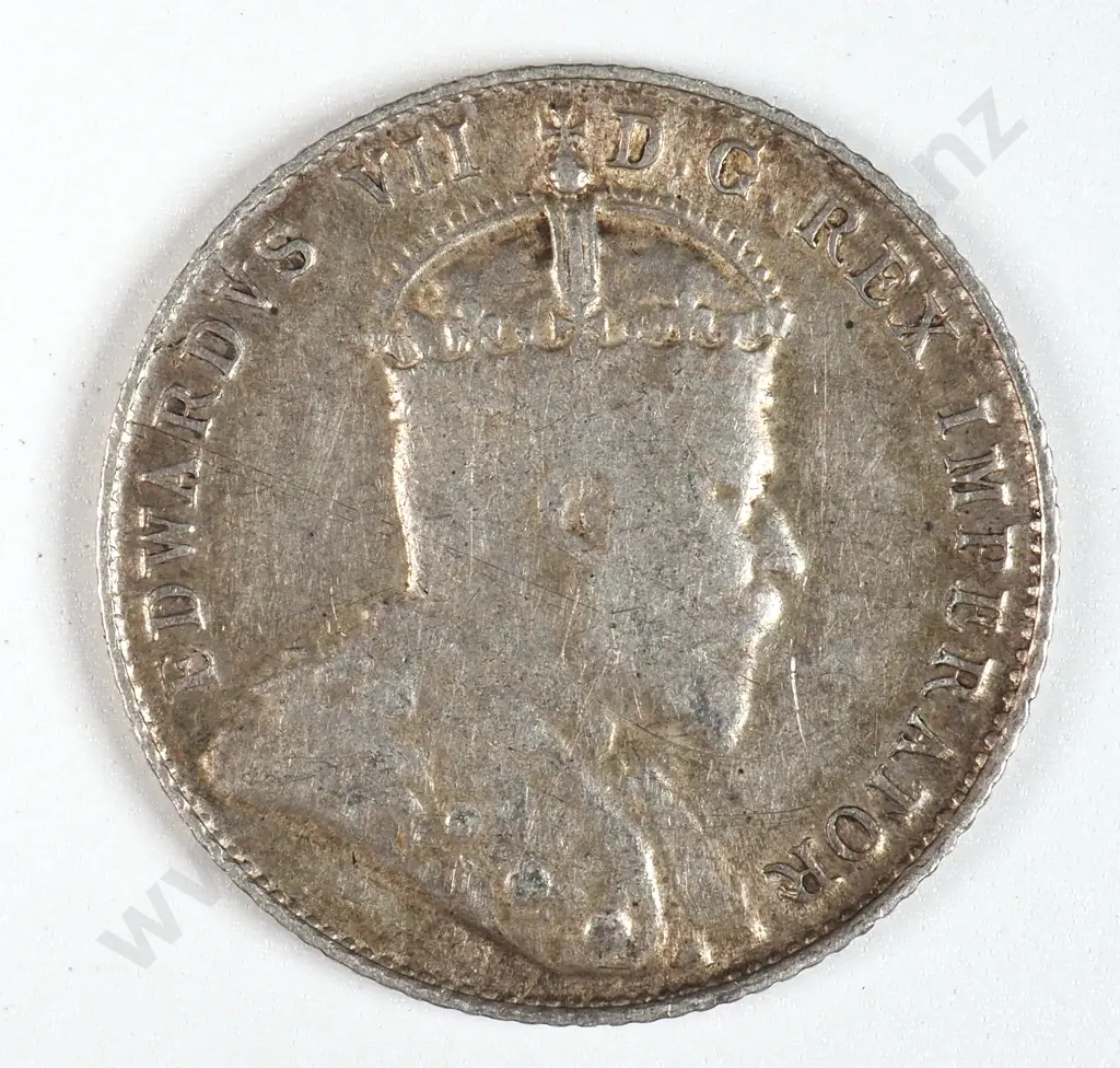 Canada 1907 Ten Cents, Very Fine Image 1++