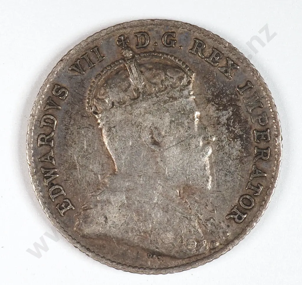 Canada 1910 Ten Cents, Very Fine Image 1++