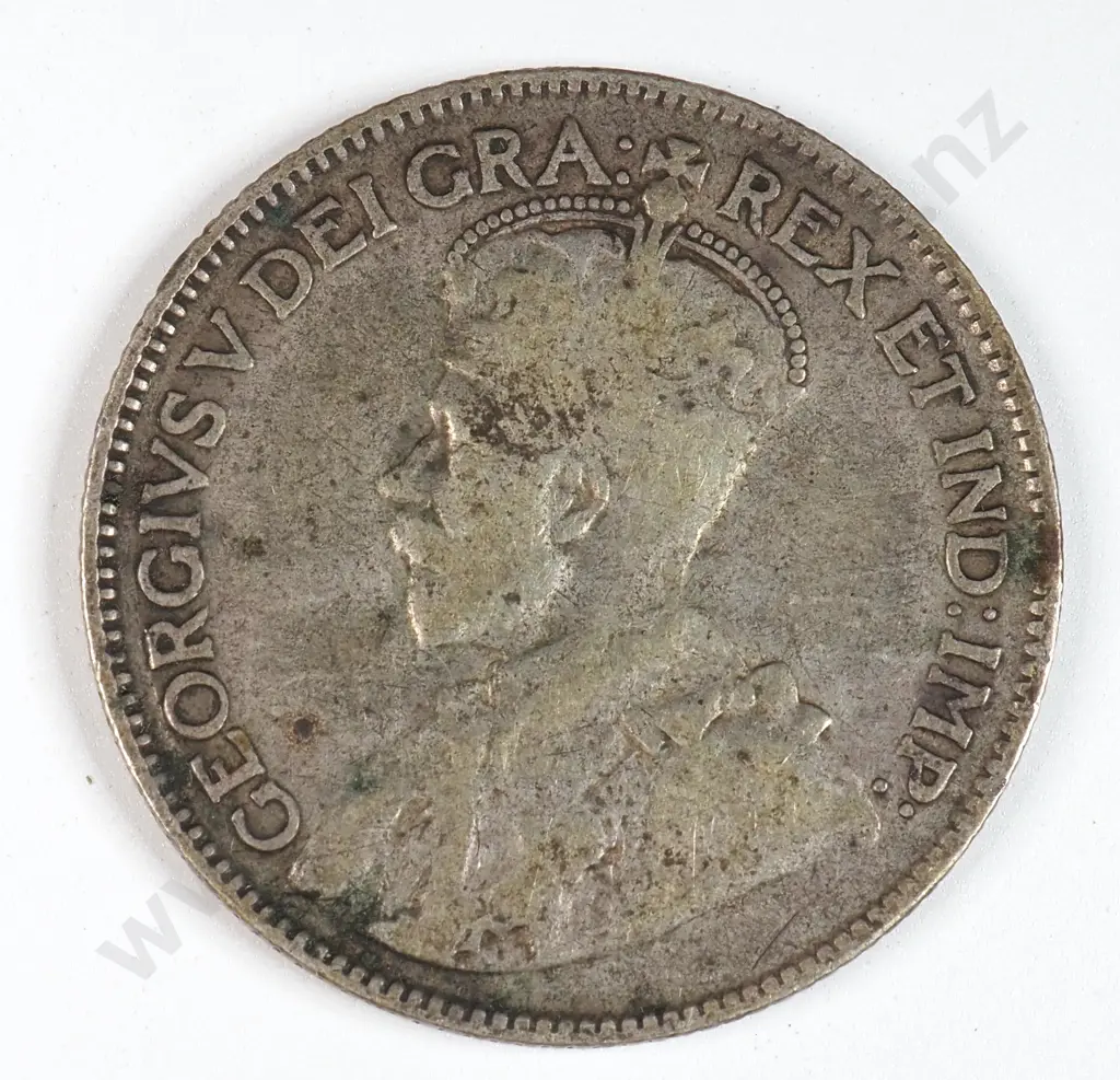 Canada 1921 Twenty Five Cents, Very Good Image 1++