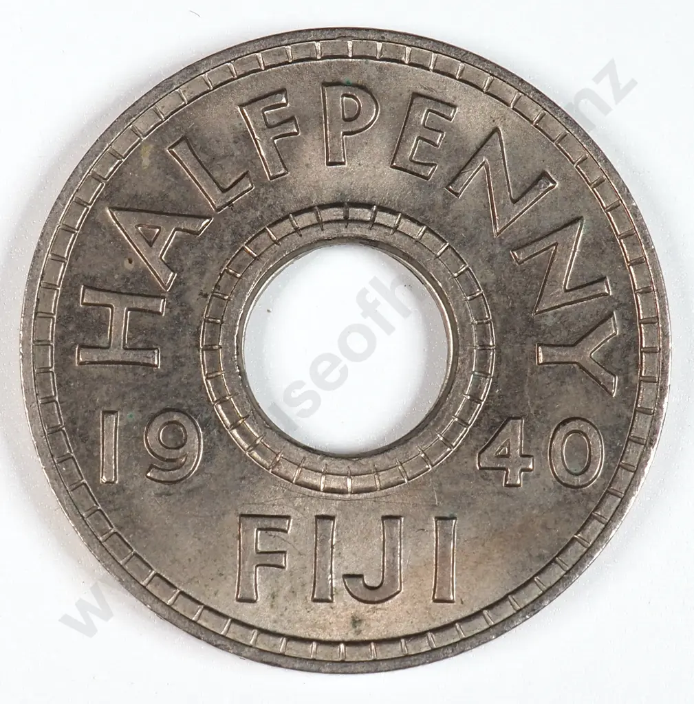 Fiji 1940 Halfpenny, Uncirculated Image 1++