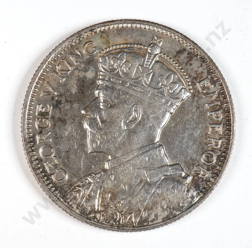 Fiji 1934 Shilling, Almost Uncirculated Image 1++
