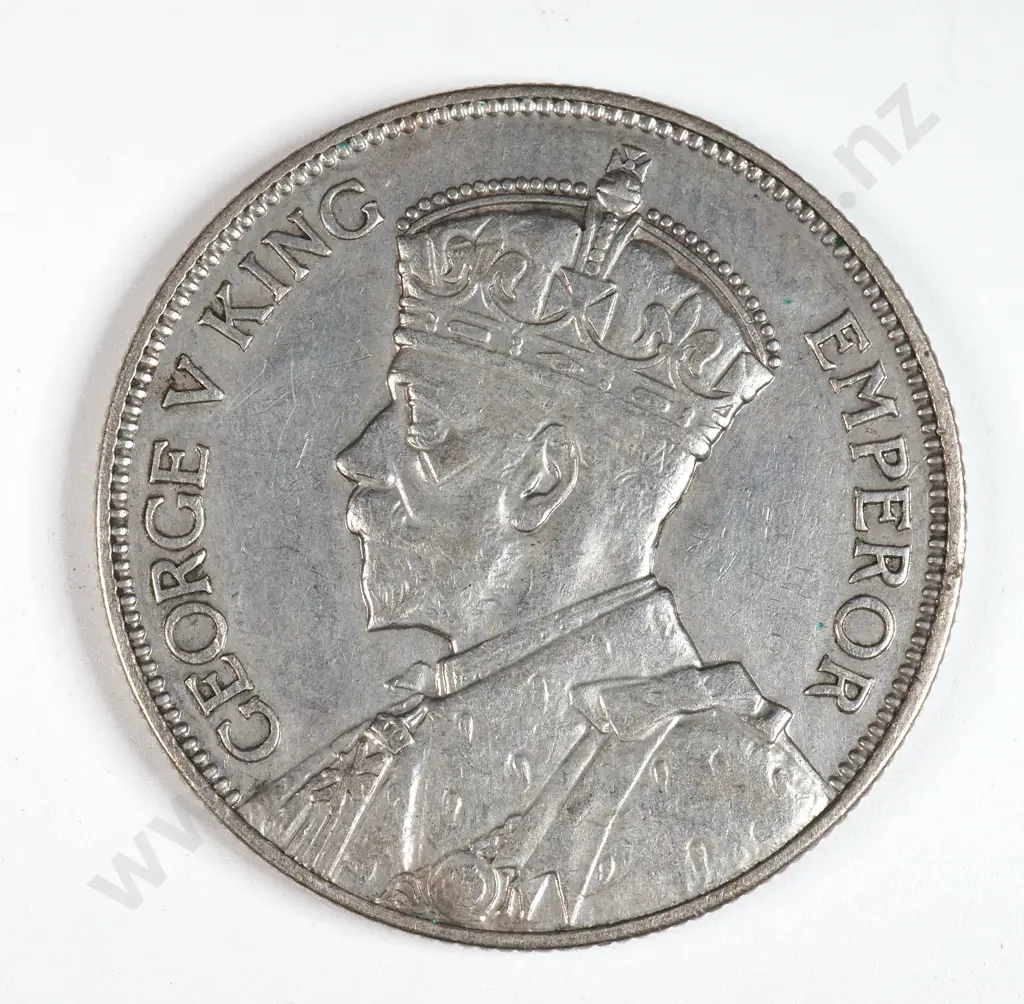 Fiji 1934 Florin, Extremely Fine Image 1++