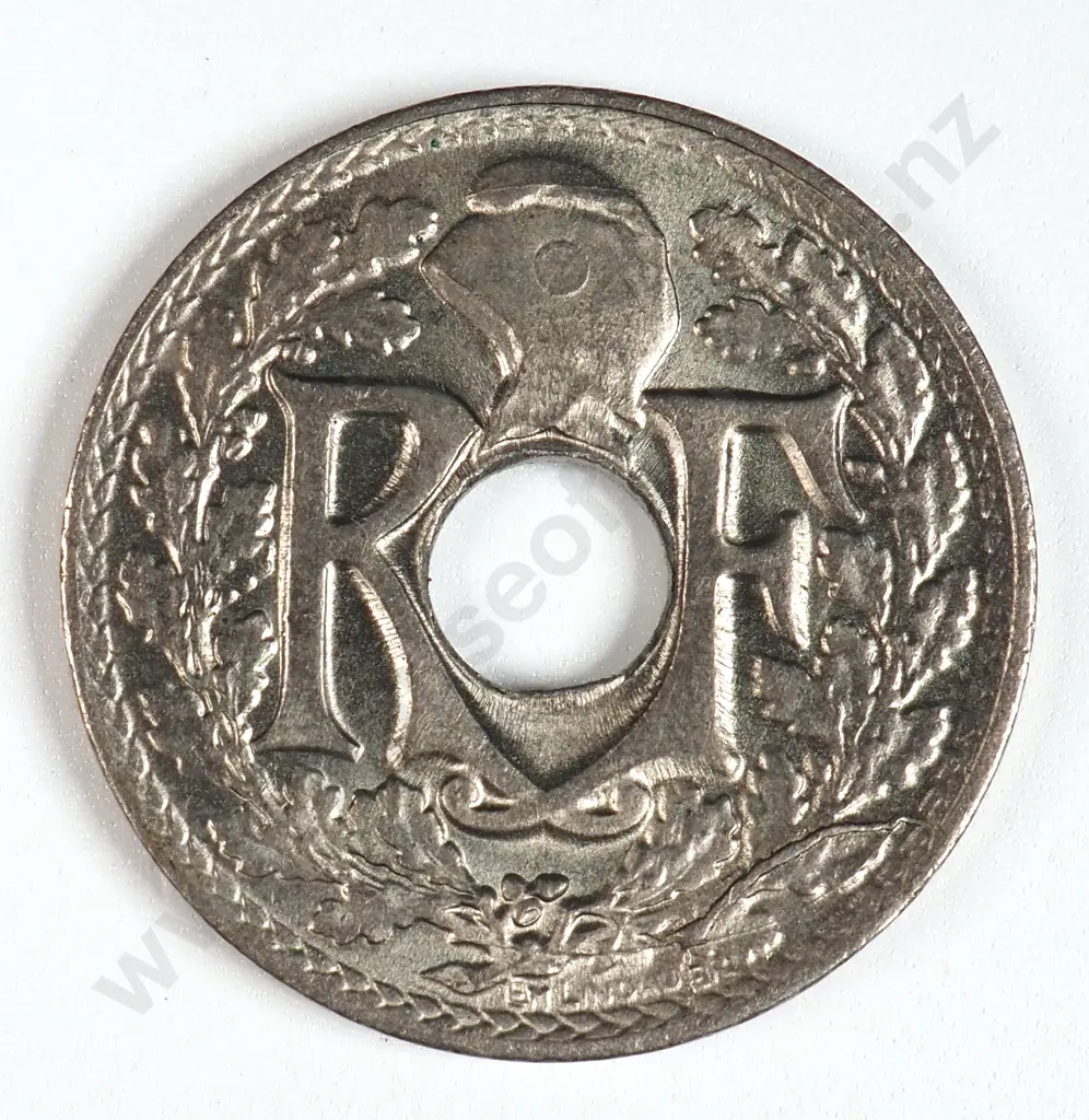 France 1920 Five Centimes, Uncirculated Image 1++