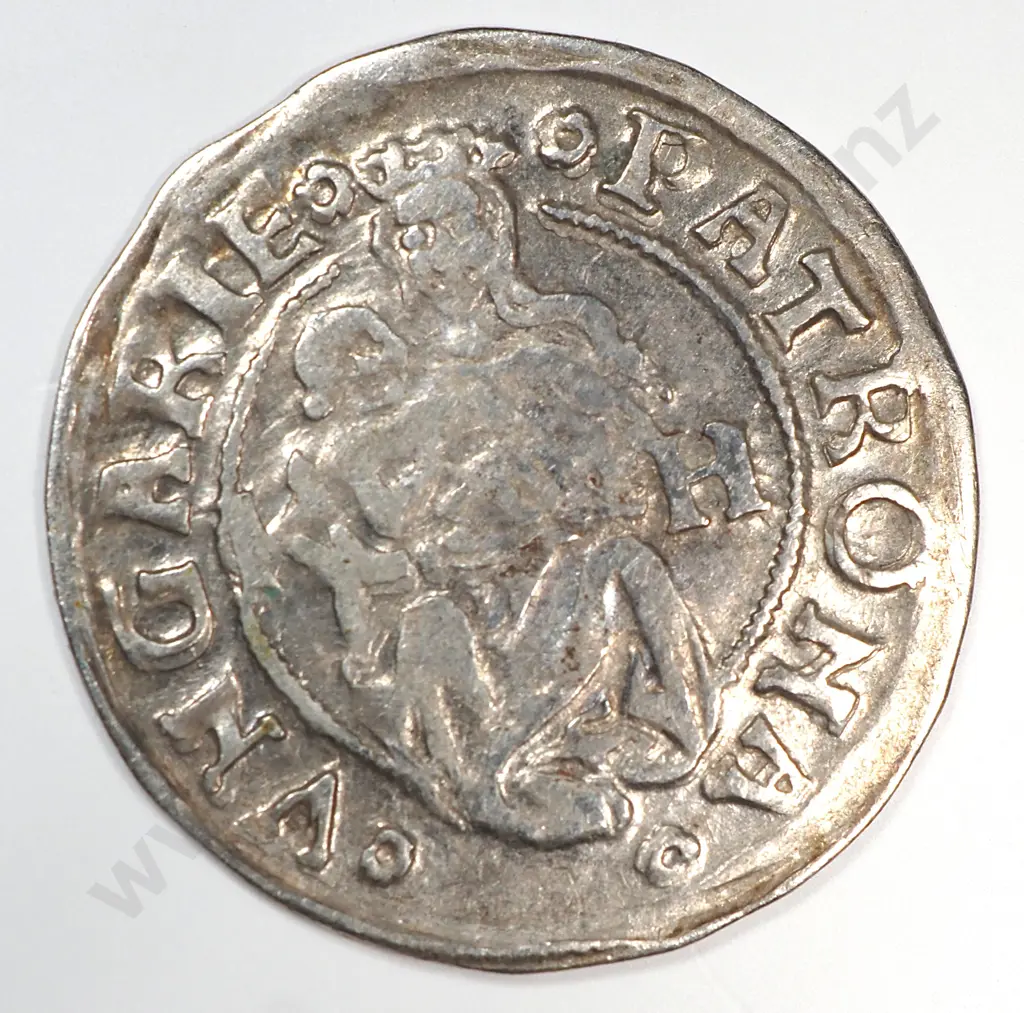 Hungary 1507 One Denar, Very Fine Image 1++