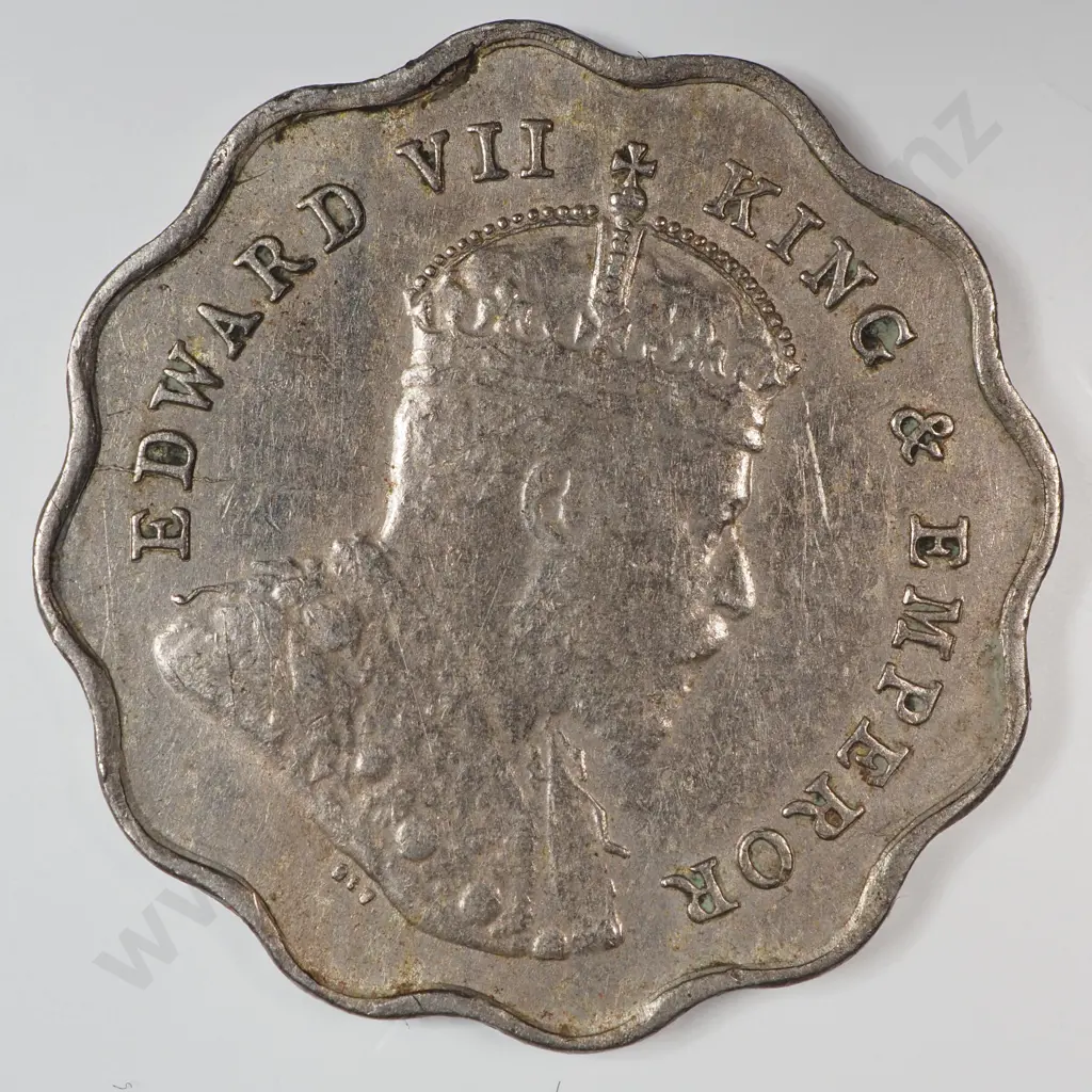 India 1909 One Anna, Very Fine Image 1++