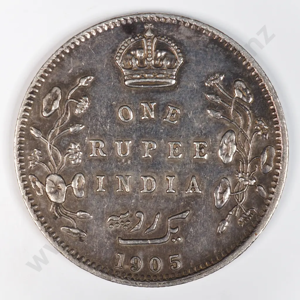 India 1903 One Rupee, Very Fine Image 1++