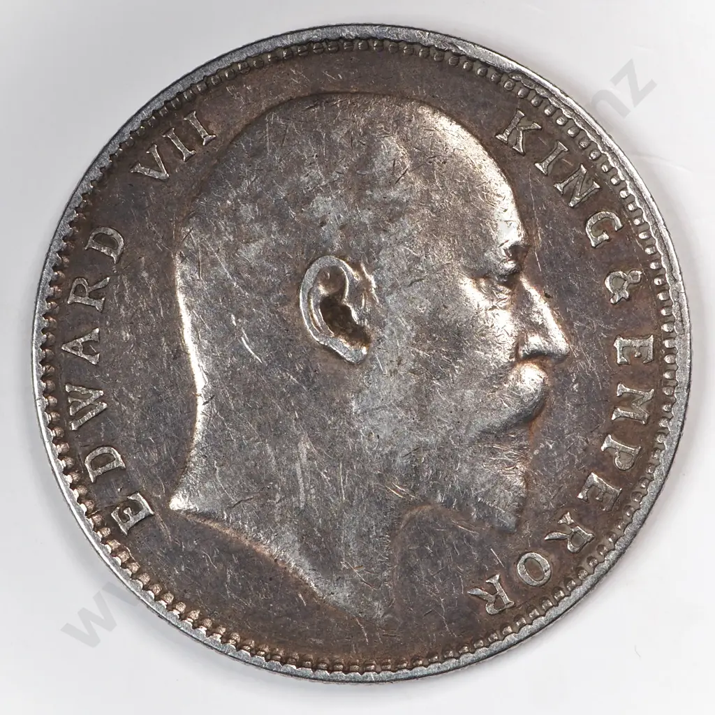 India 1906 One Rupee, Very Fine Image 1++