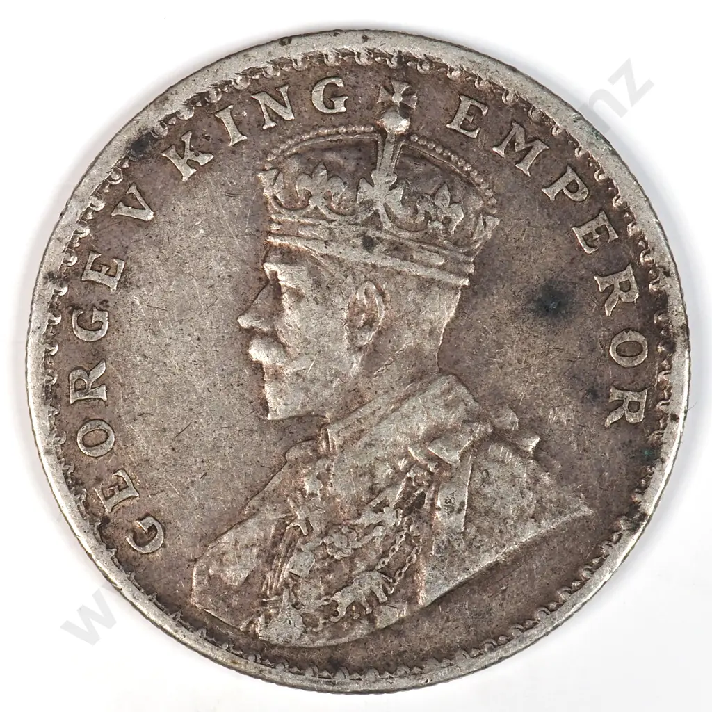 India 1913 One Rupee, Very Fine Image 1++