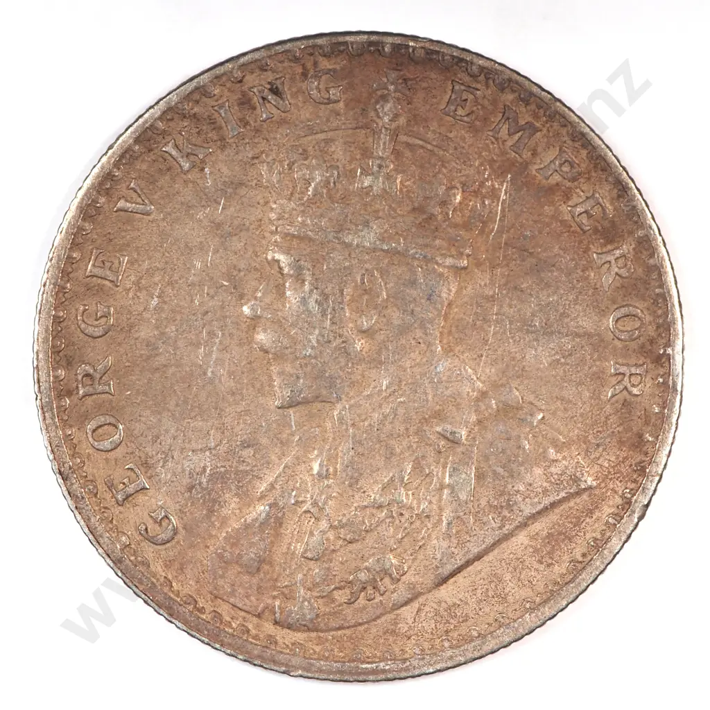 India 1914 One Rupee, Very Fine Image 1++
