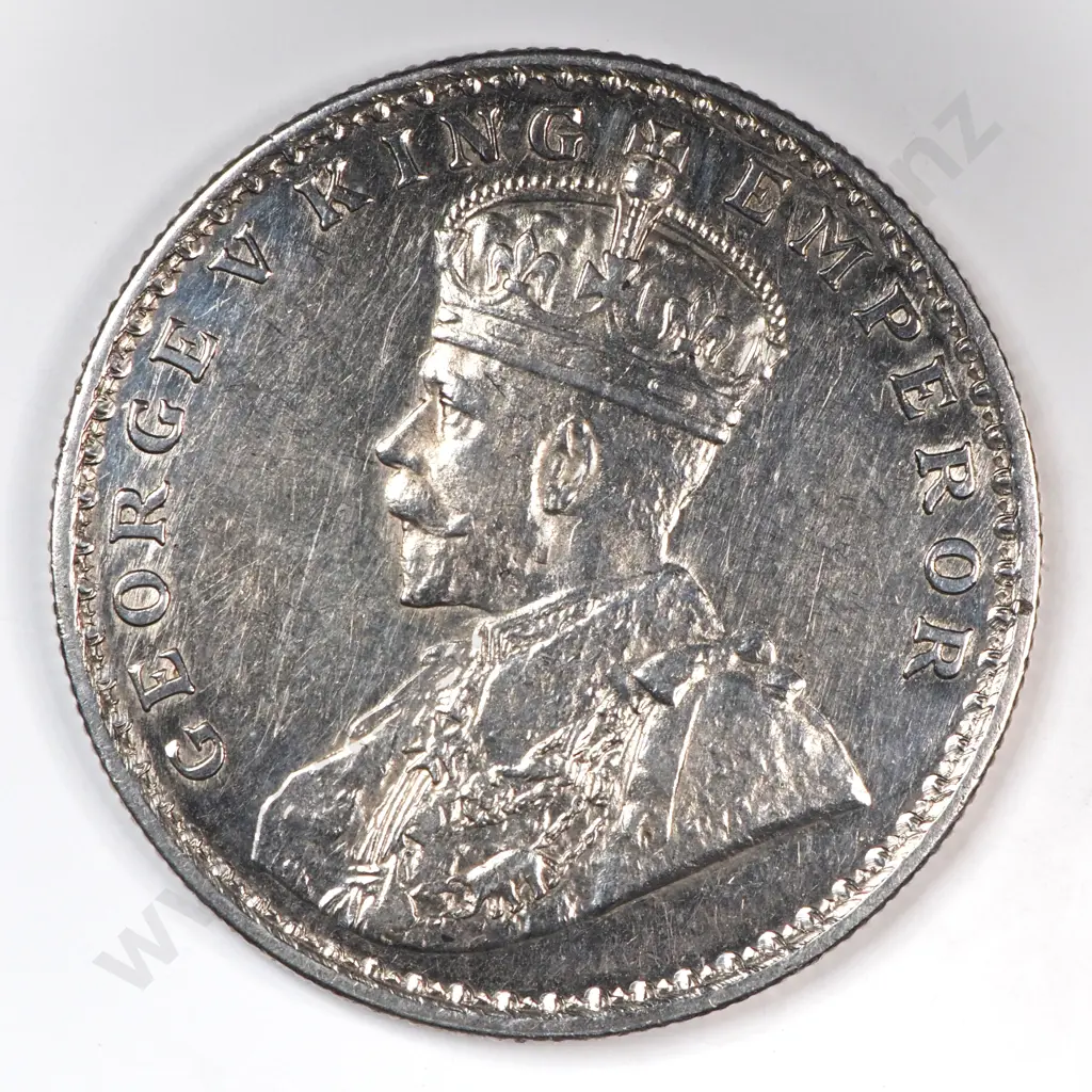 India 1919 One Rupee, Extremely Fine Image 1++