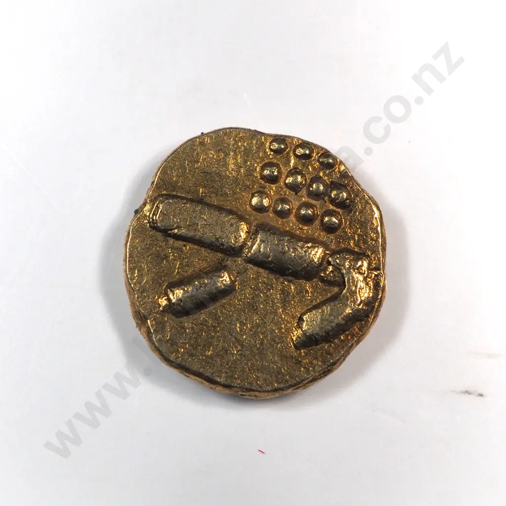 India 14 Carat Gold Fanam Image 1++