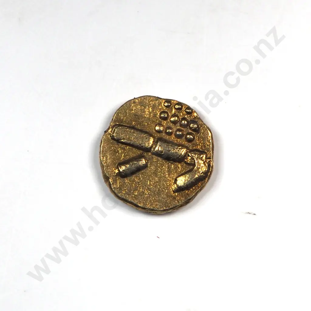 India 14 Carat Gold Fanam Image 1++