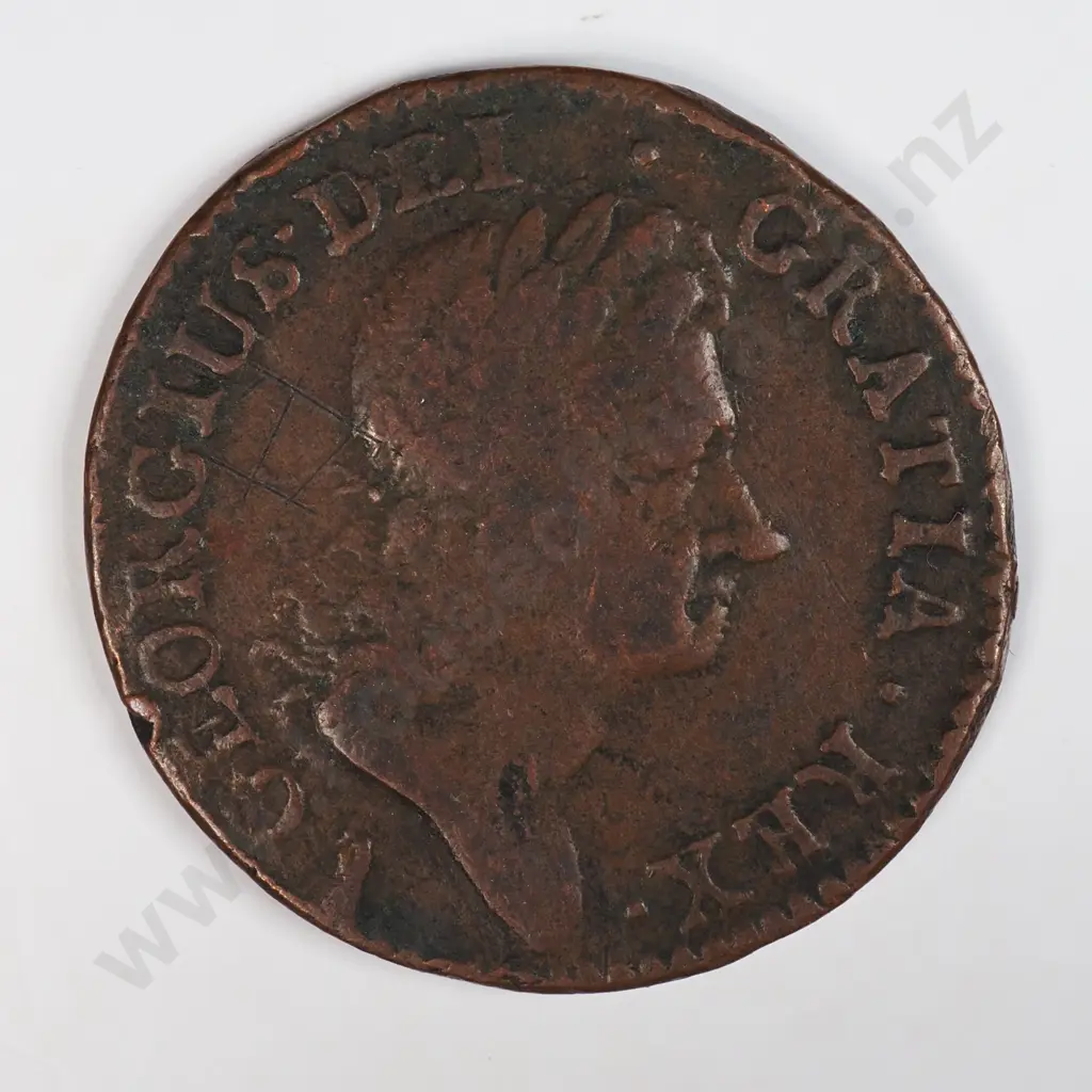 Ireland 1723 Halfpenny, Fine Image 1++