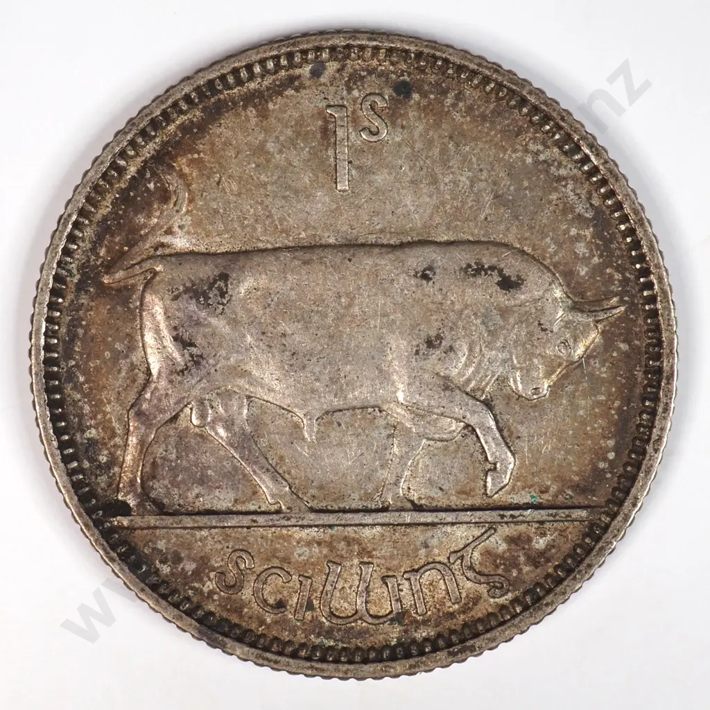 Ireland 1933 Shilling, Extremely Fine Image 1++