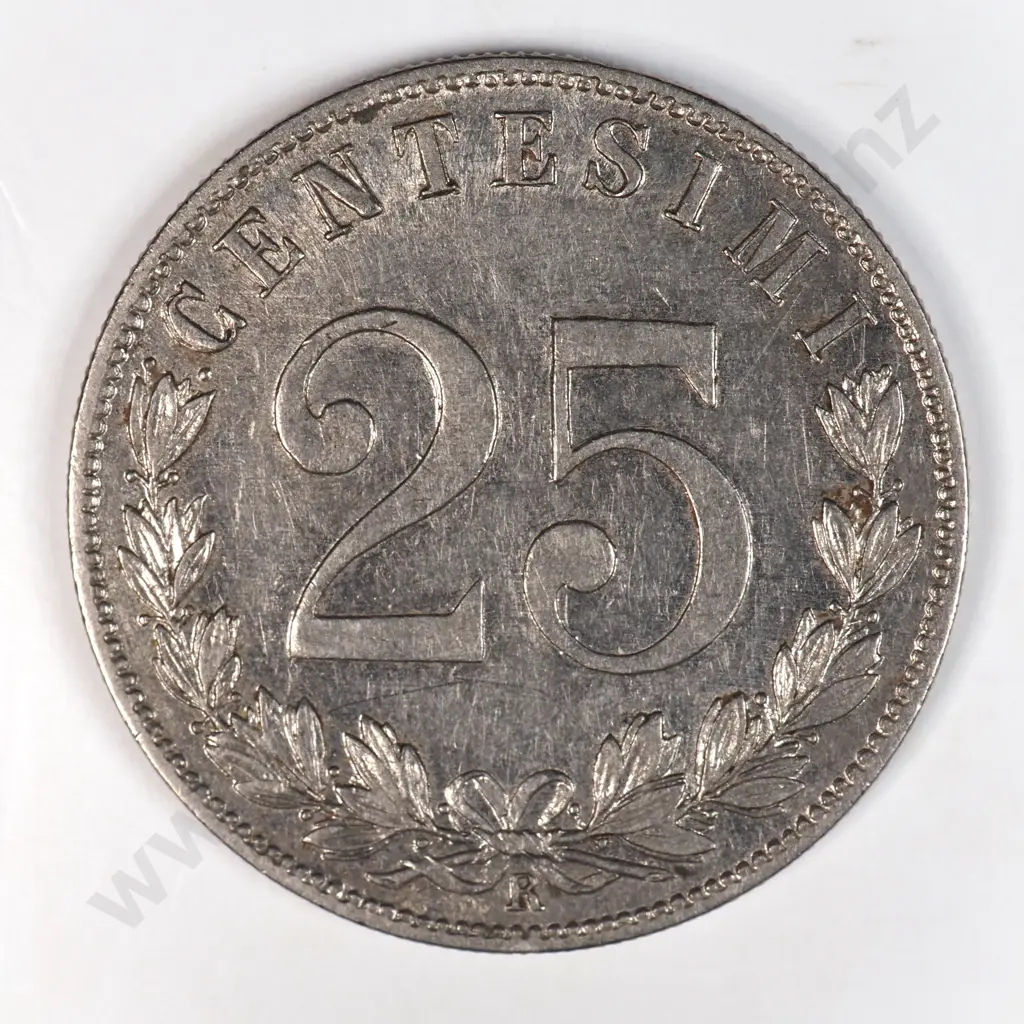 Italy 1903 Twenty Cents, Extremely Fine Image 1++