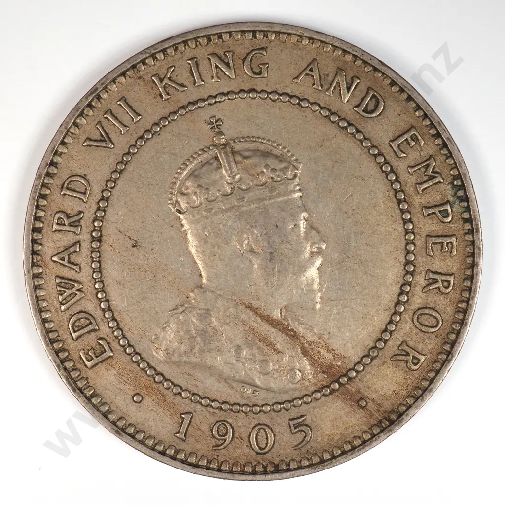Jamaica 1905 Half Penny, Extremely Fine Image 1++