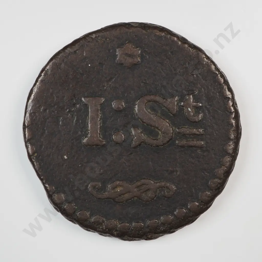 Java 1800 One Stuiver, Very Fine Image 1++