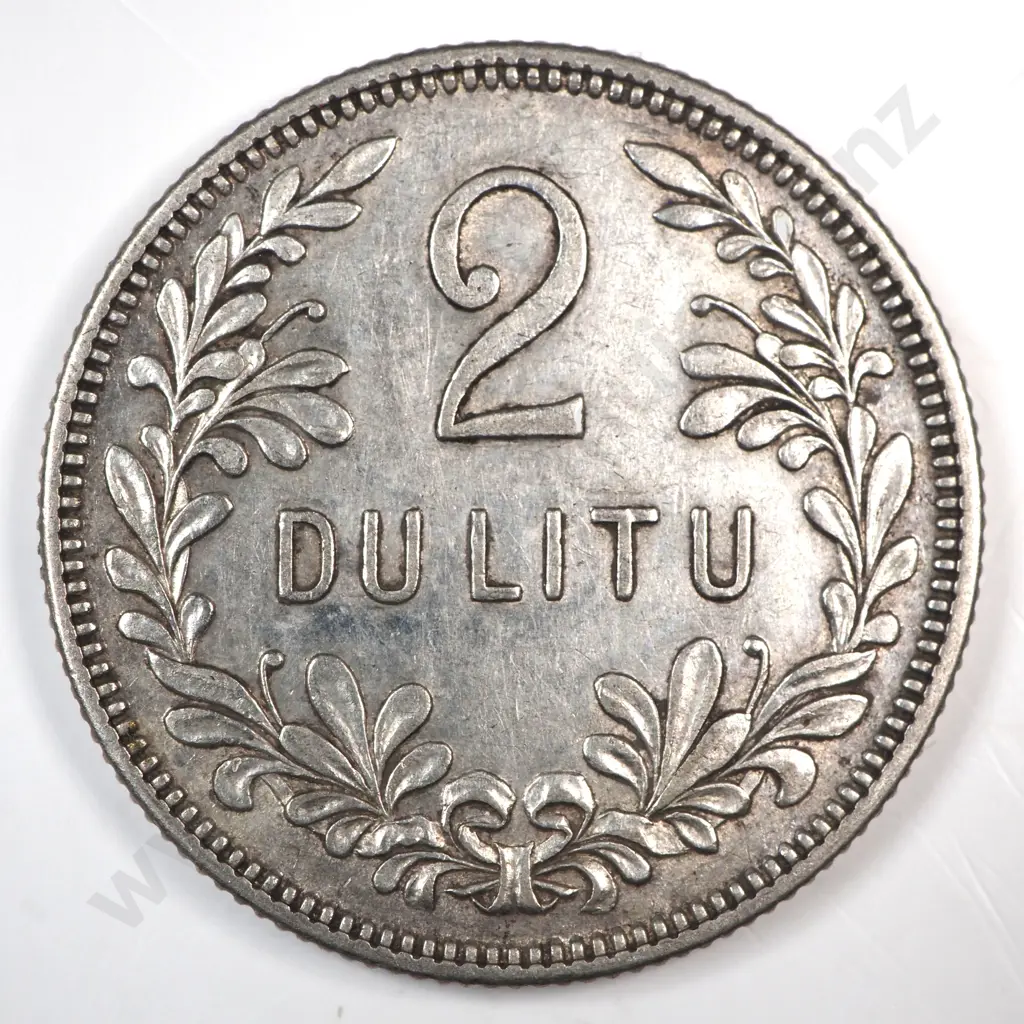 Lithuania 1925 Two Litu, Very Fine Image 1++