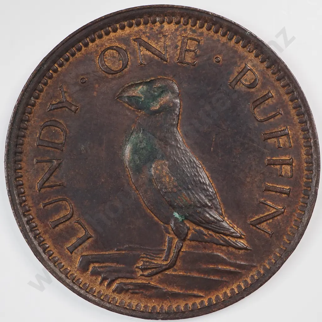 Lundy 1929 One Puffin, Extremely Fine Image 1++