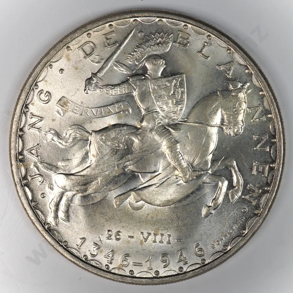 Luxembourg 1946 One Hundred Francs, Uncirculated Image 1++