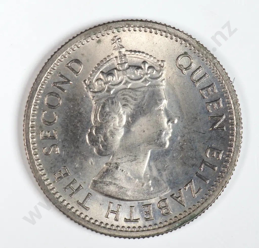 Malaya 1961 'KN' Five Cents, Uncirculated Image 1++