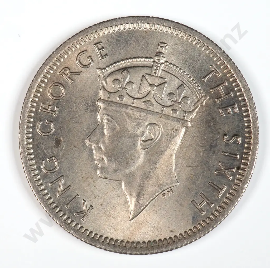 Malaya 1949 Ten Cents, Uncirculated Image 1++