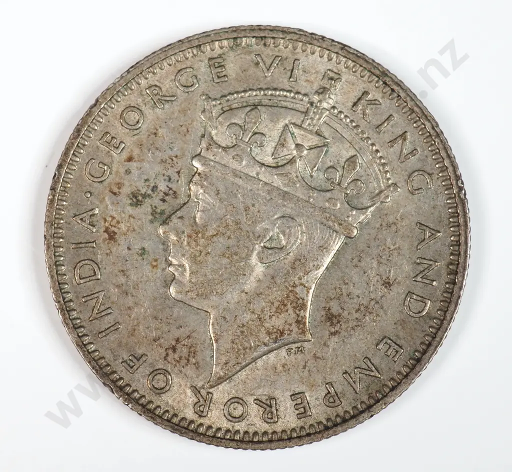 Malaya 1945 Twenty Cents, Extremely Fine Image 1++