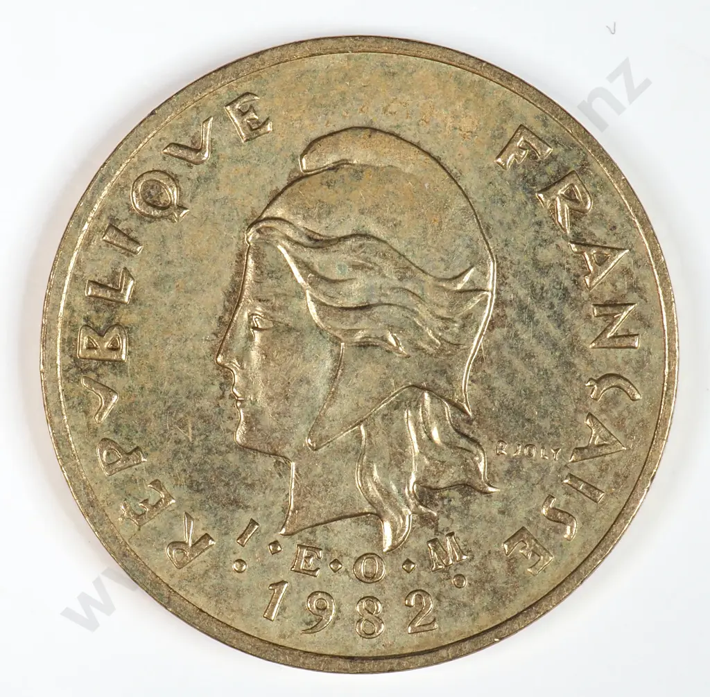 New Hebrides 1982 One Franc, Uncirculated Image 1++