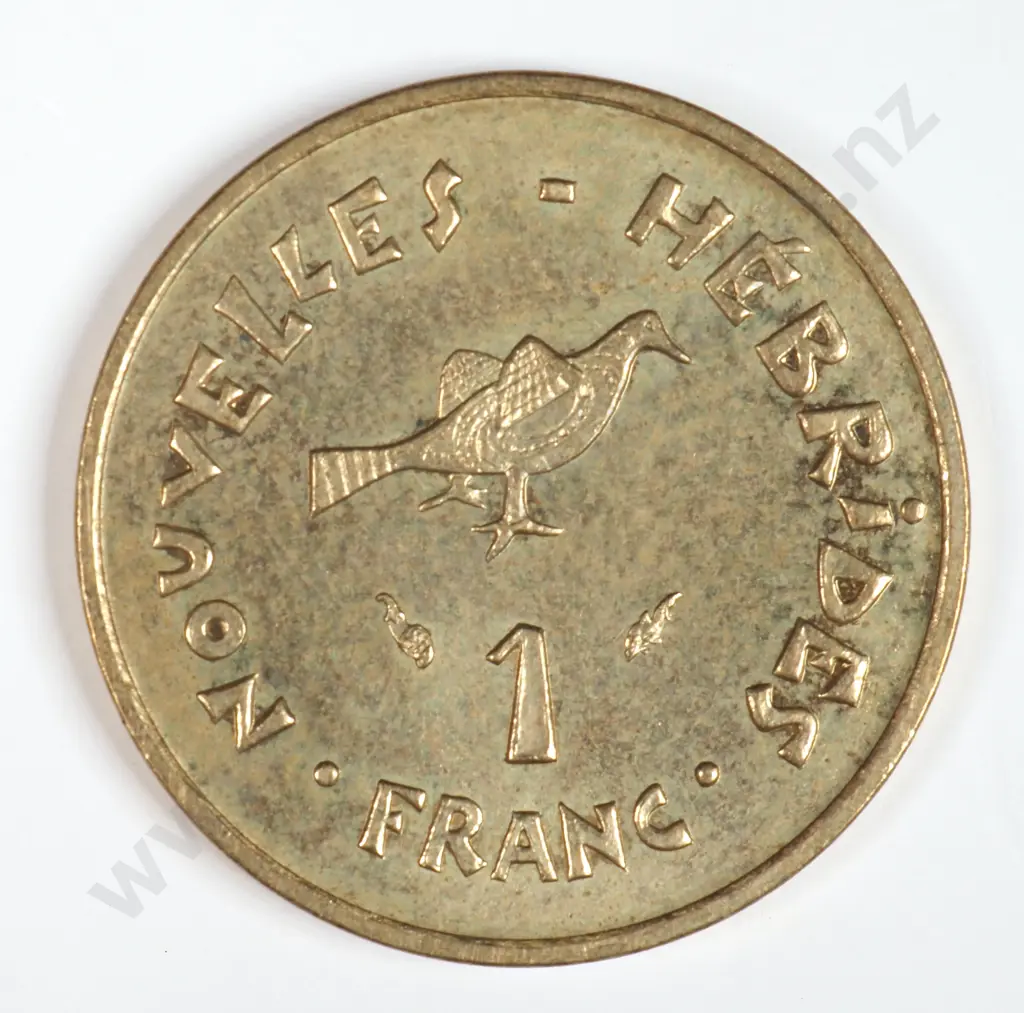 New Hebrides 1982 One Franc, Uncirculated Image 1++