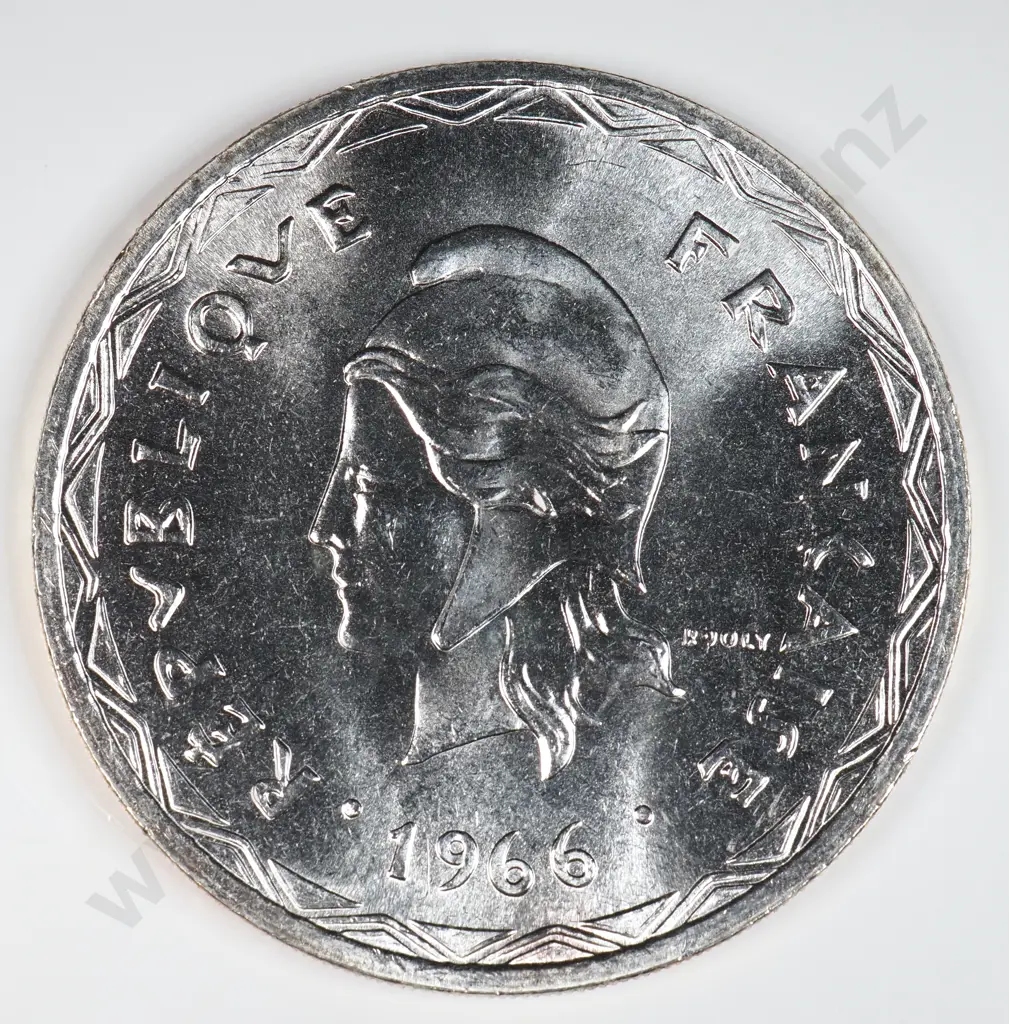 New Hebrides 1966 One Hundred Francs, Uncirculated Image 1++