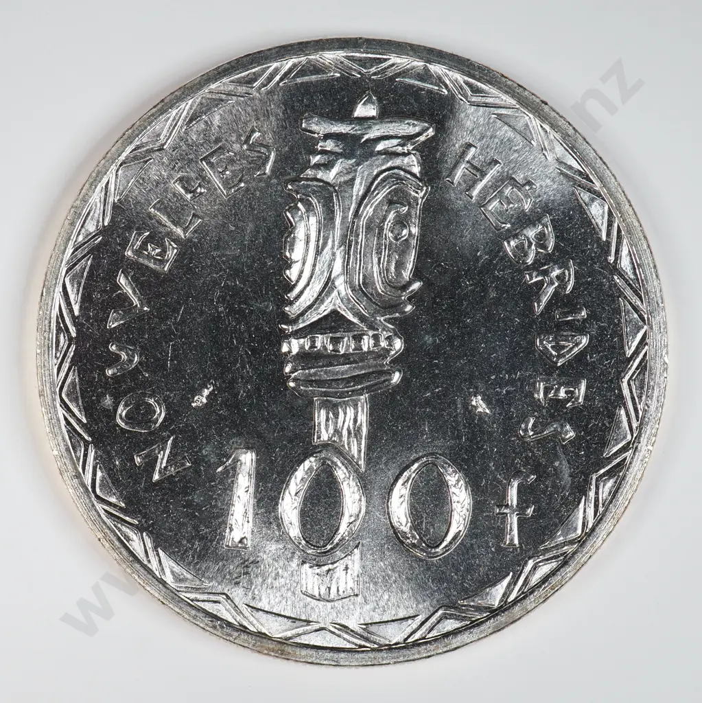 New Hebrides 1966 One Hundred Francs, Uncirculated Image 1++