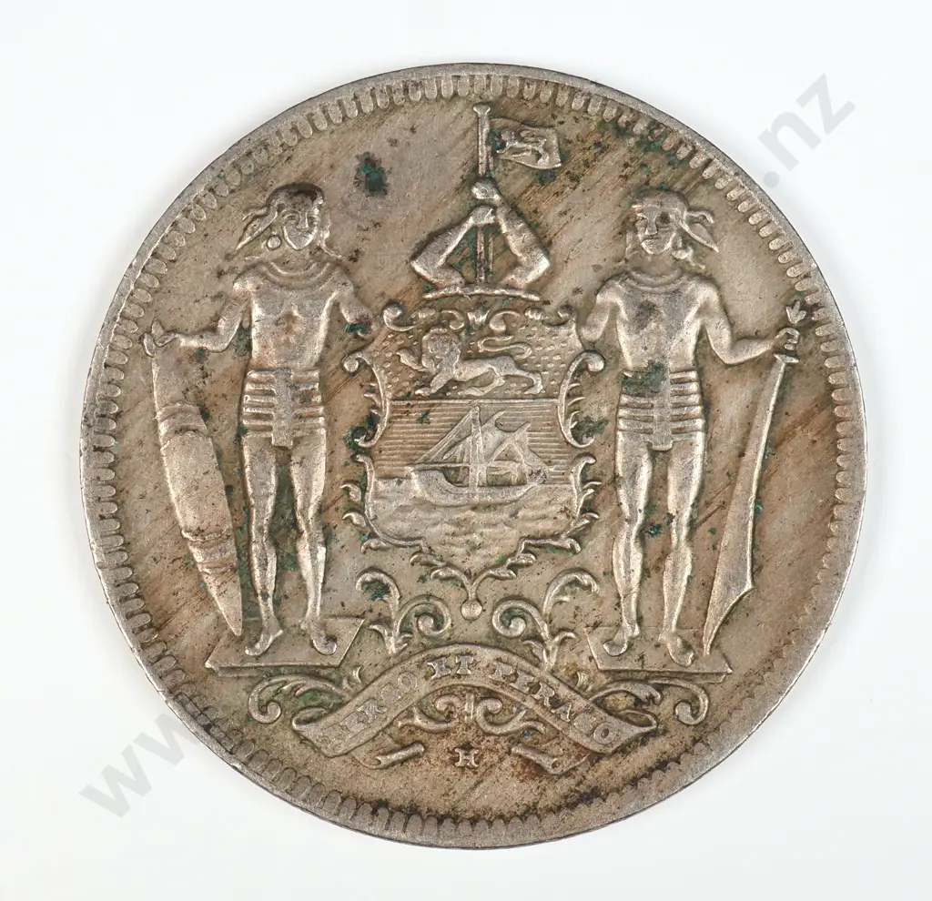 North Borneo 1920 Two And A Half Cents, Very Fine ( Spotty ) Image 1++