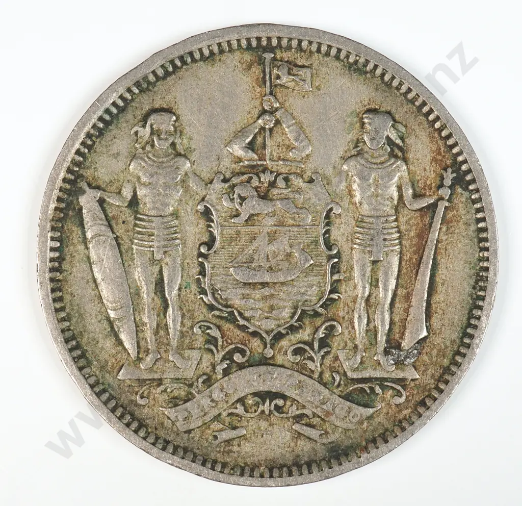 North Borneo 1903 Five Cents, Very Fine Image 1++