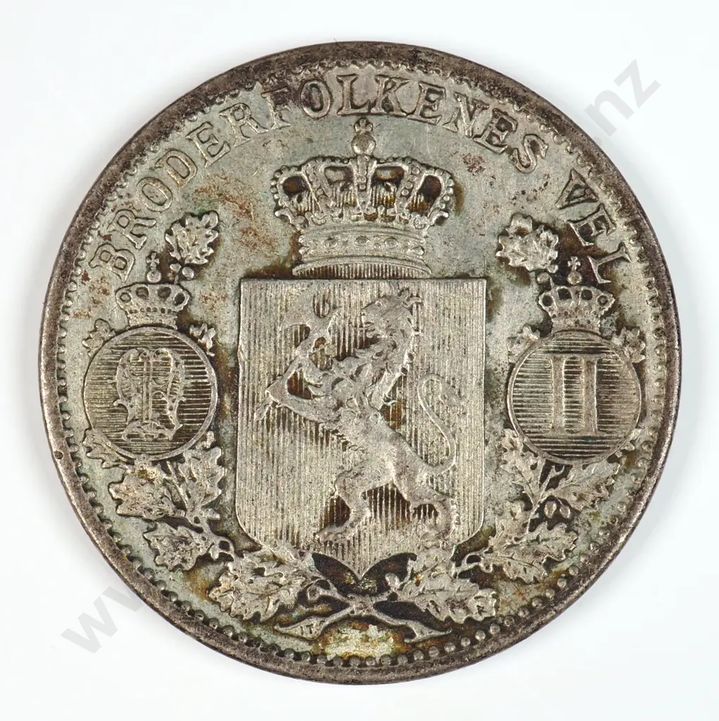 Norway 1904 Twenty Five Ore, Very Fine Image 1++