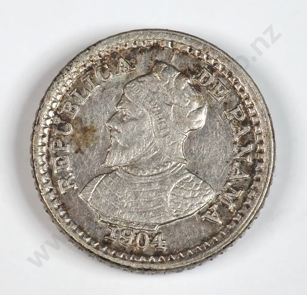 Panama 1904 Two And A Half Centesimos ( Panama Pill ), Extremely Fine Image 1++