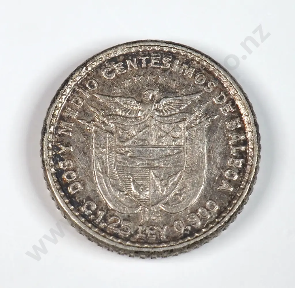 Panama 1904 Two And A Half Centesimos ( Panama Pill ), Extremely Fine Image 1++