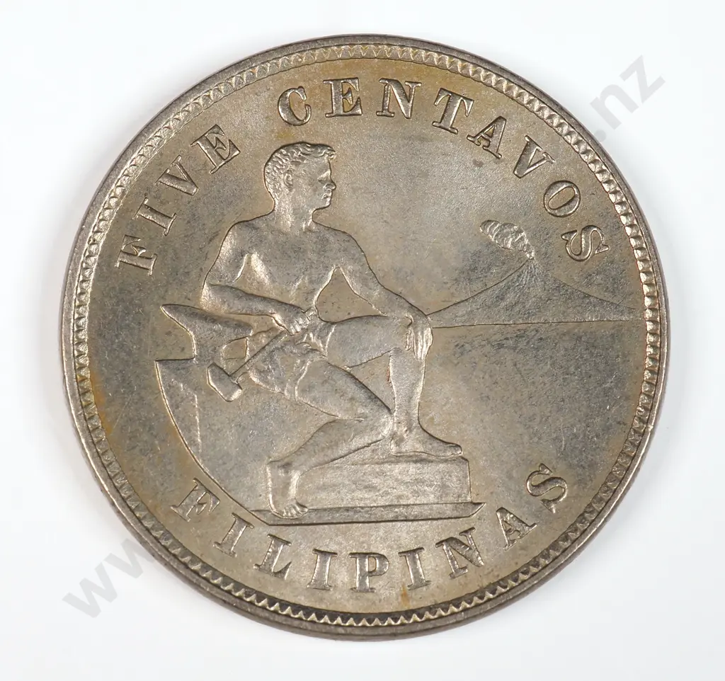 Philippines 1903 Five Centavos, Uncirculated Image 1++
