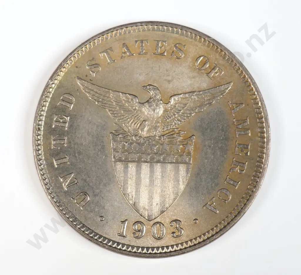 Philippines 1903 Five Centavos, Uncirculated Image 1++
