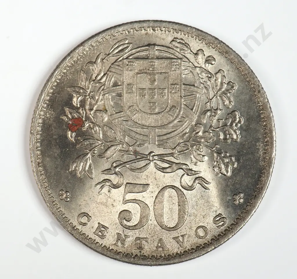 Portugal 1929 Fifty Centavos, Uncirculated Image 1++