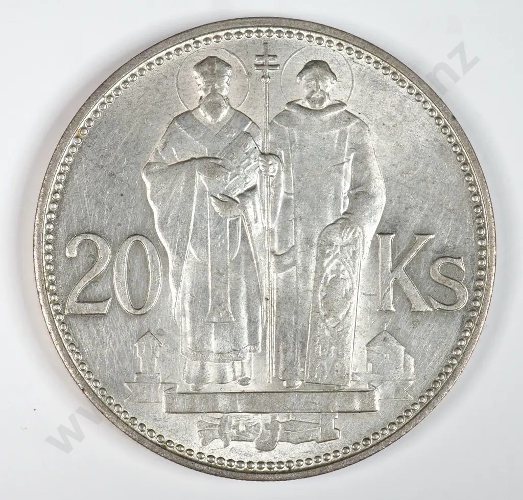 Slovakia 1941 20 Korun, Uncirculated Image 1++