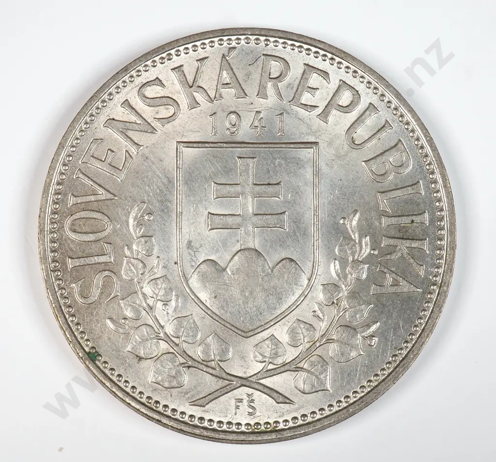 Slovakia 1941 20 Korun, Uncirculated Image 1++