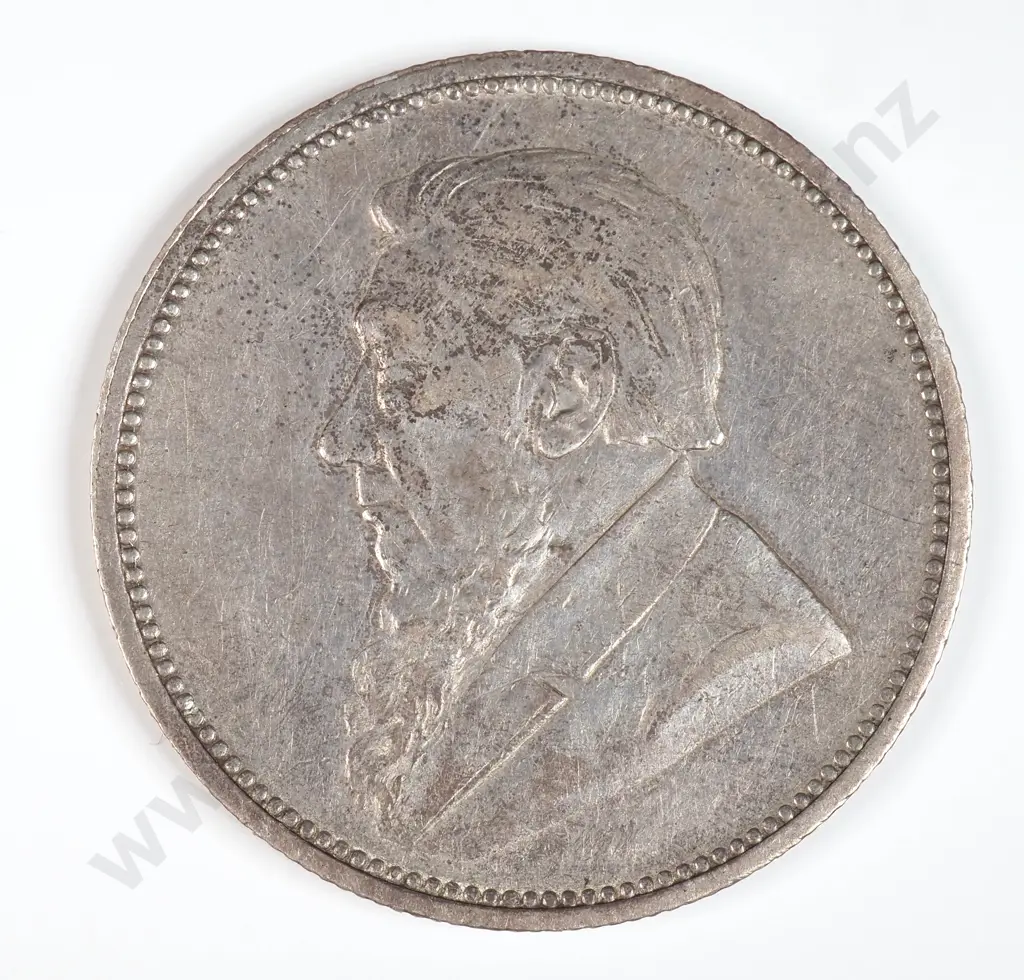 South Africa 1893 Two Shillings, Very Fine Image 1++