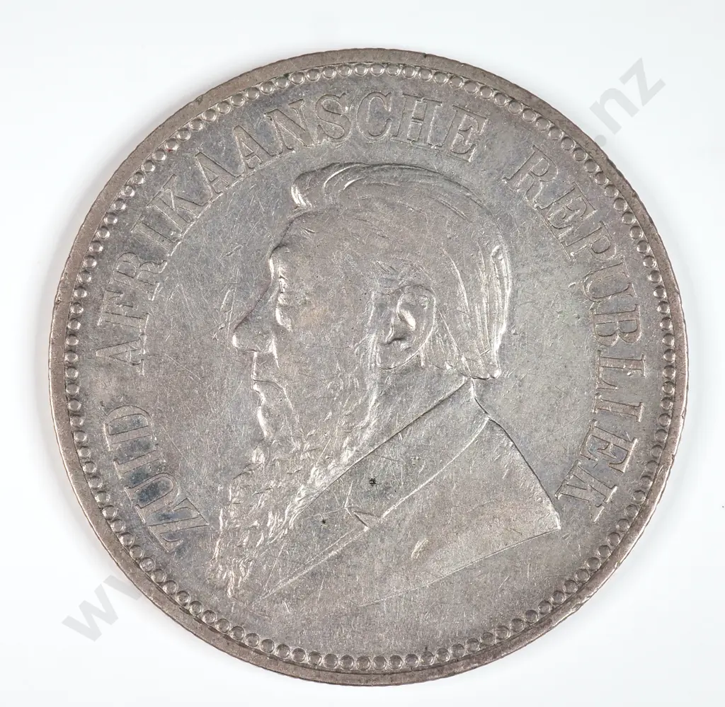 South Africa 1895 Two And A Half Shillings, Very Fine Image 1++