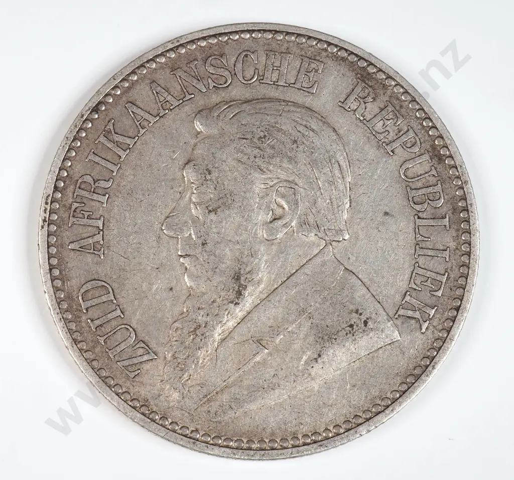 South Africa 1896 Two And A Half Shillings, Very Fine Image 1++