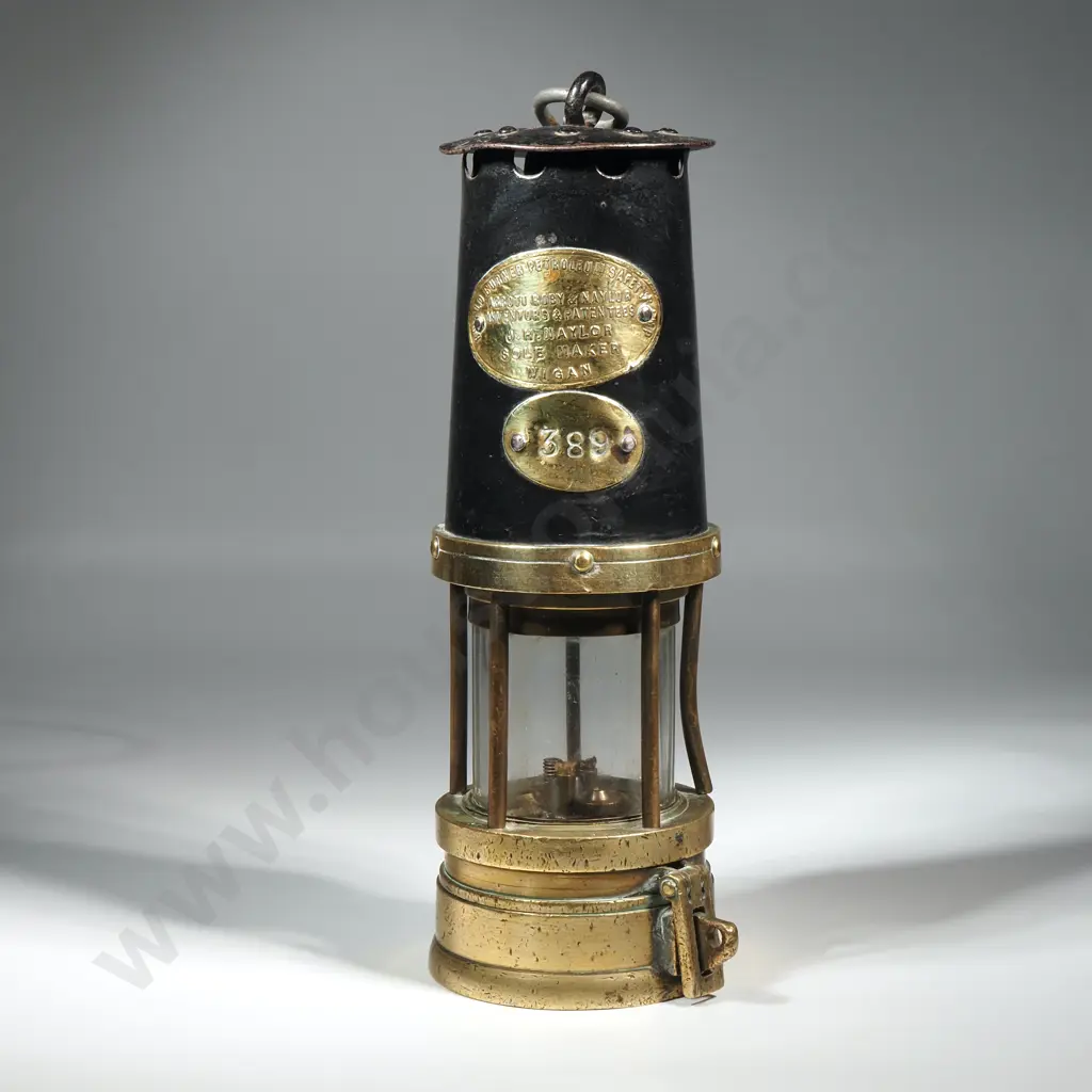 J.H. Naylor Miner’s Safety Lamp Image 1++
