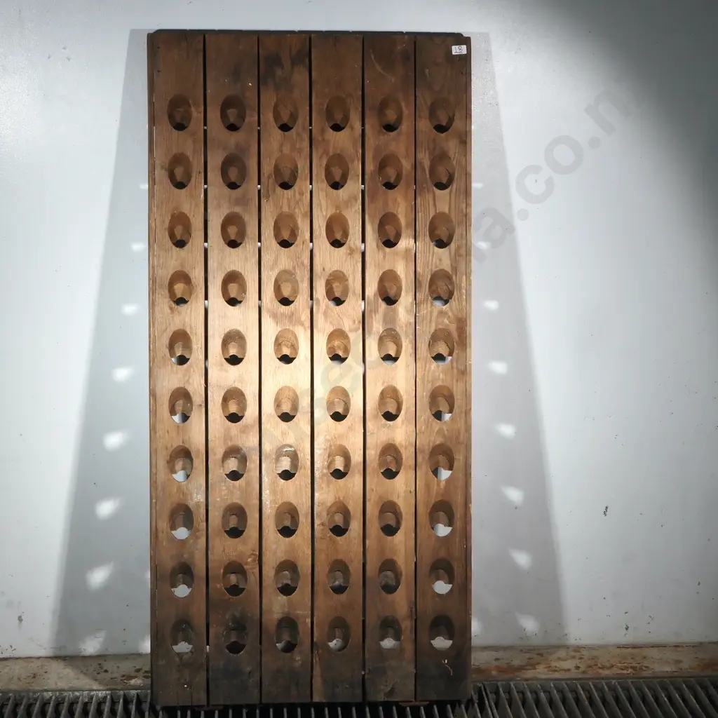 French Wooden Champagne Riddling Rack  Image 1++