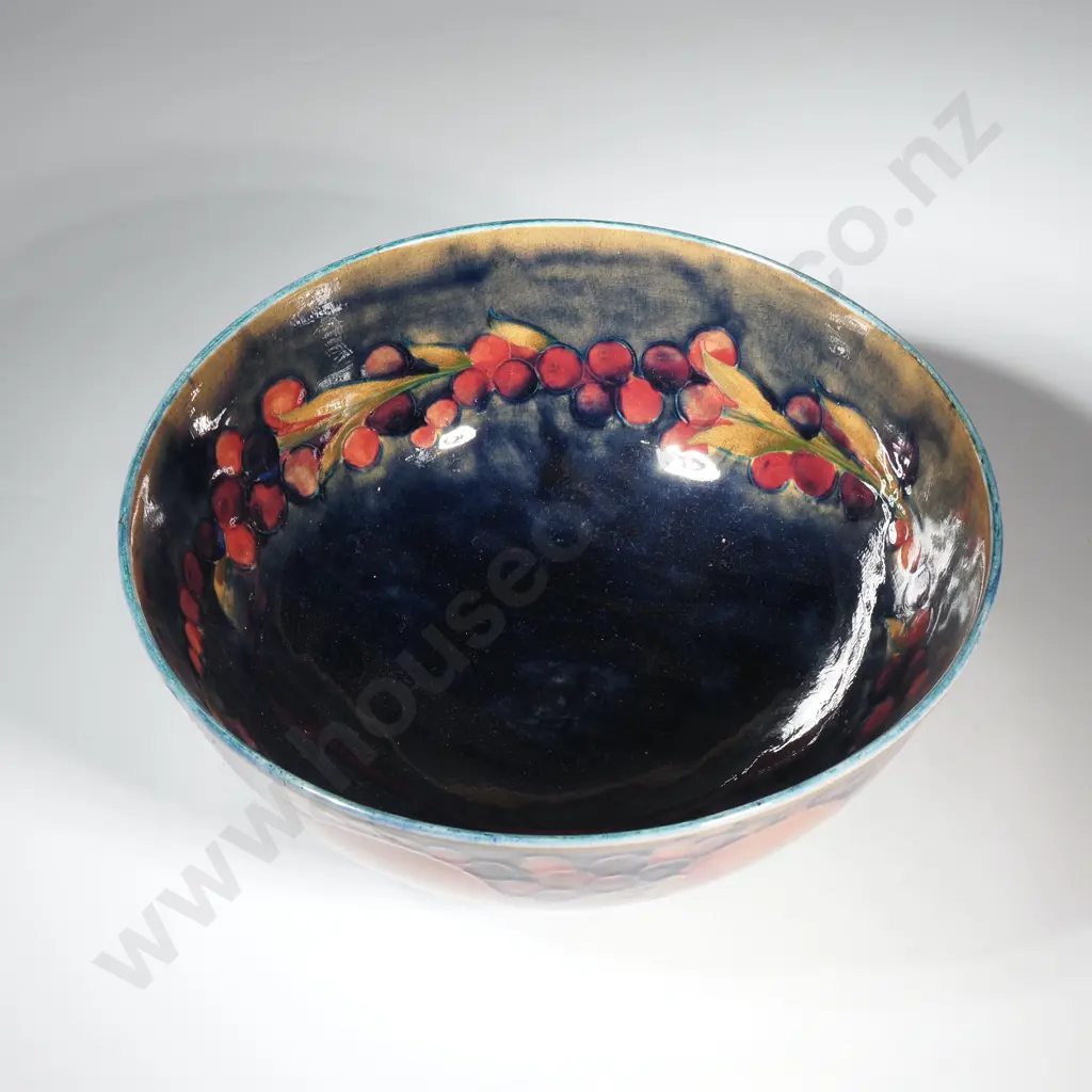 Large Moorcroft Tube Lined Bowl - Signature to Base Image 1++